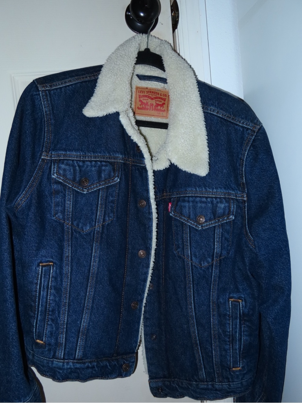 Levi's 1990s Sherpa Lined Denim Jacket